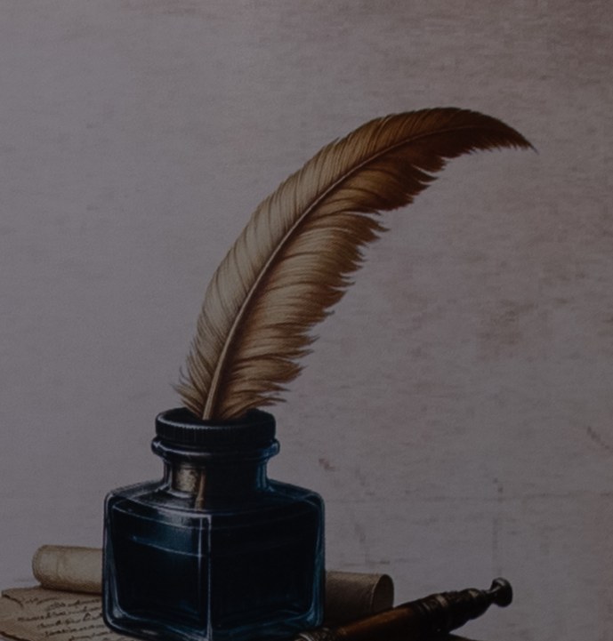 Kalam Davaat - pen and inkpot