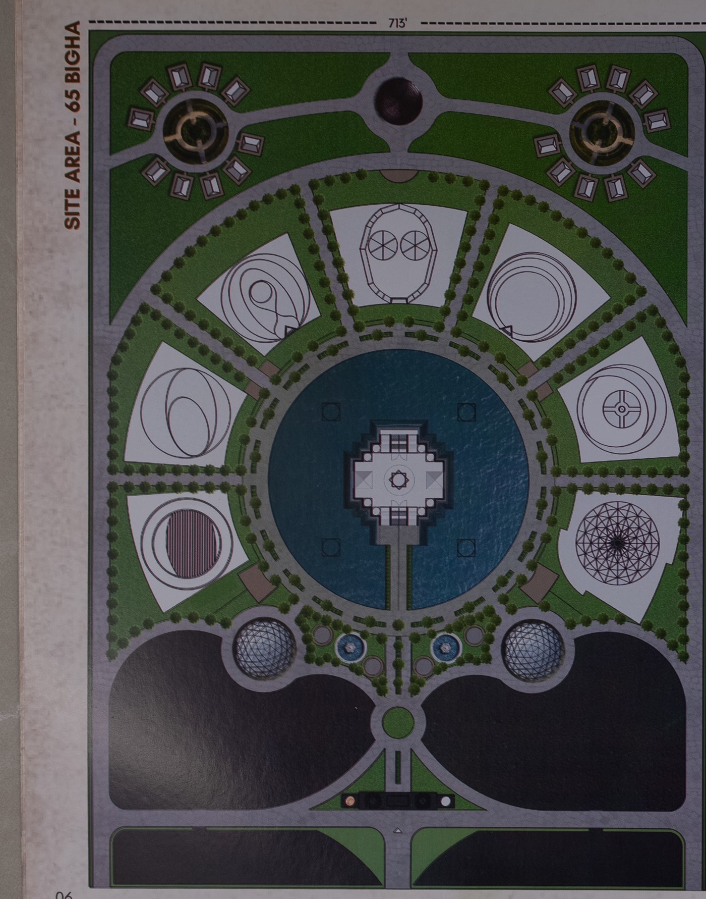 Site plan diagram