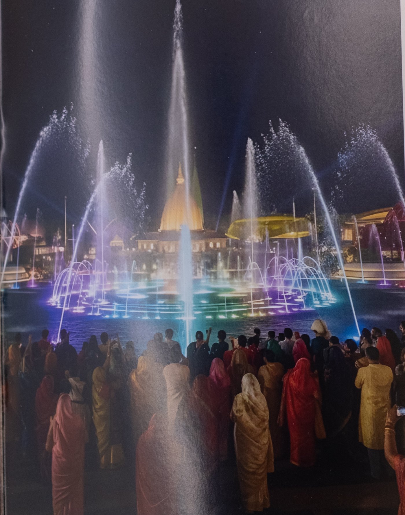 Sarovar and musical fountain